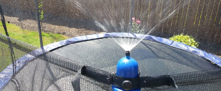 trampoline sprinkler system