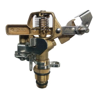 MPLUS Heavy Duty Brass Impact Sprinkler