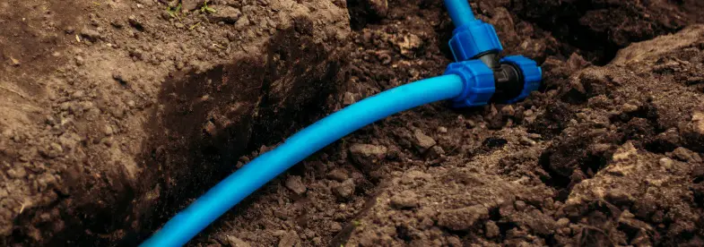 can you bury a garden hose underground