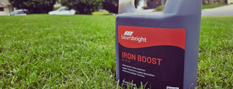 best liquid iron for lawn